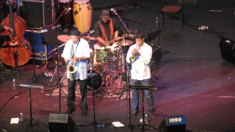 Panama Jazz Festival 2012 with the Carlos Garnett Quintet