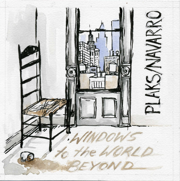 “Windows to the World Beyond” is a duet recording featuring Eric Plaks, piano, and Aquiles Navarro, trumpet and vocoder, recorded in December 2016 at Wombat Studios in Brooklyn. Harlem artist Stephanie Mulvihill contributed the outstanding original art work for the CD. This album sounds like nothing else out there, and certainly has a unique place in my catalog – please purchase a copy for yourself, so that you can enjoy the artistic collaboration Aquiles and I worked so hard on. The price is $15. Just click the Paypal button below and you will get the CD in a few days!