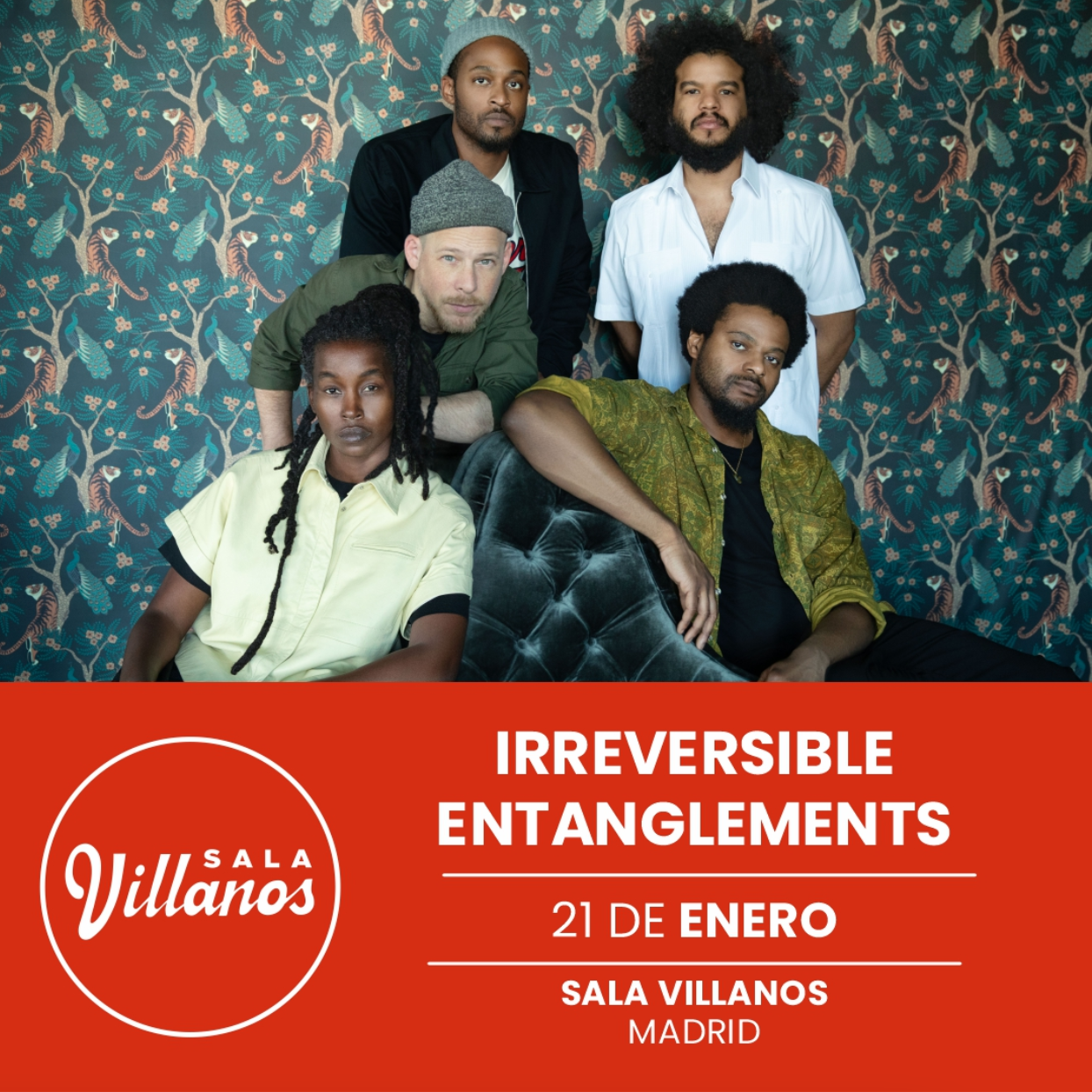 Irreversible Entanglements Live @ Sala Villanos. Madrid. 