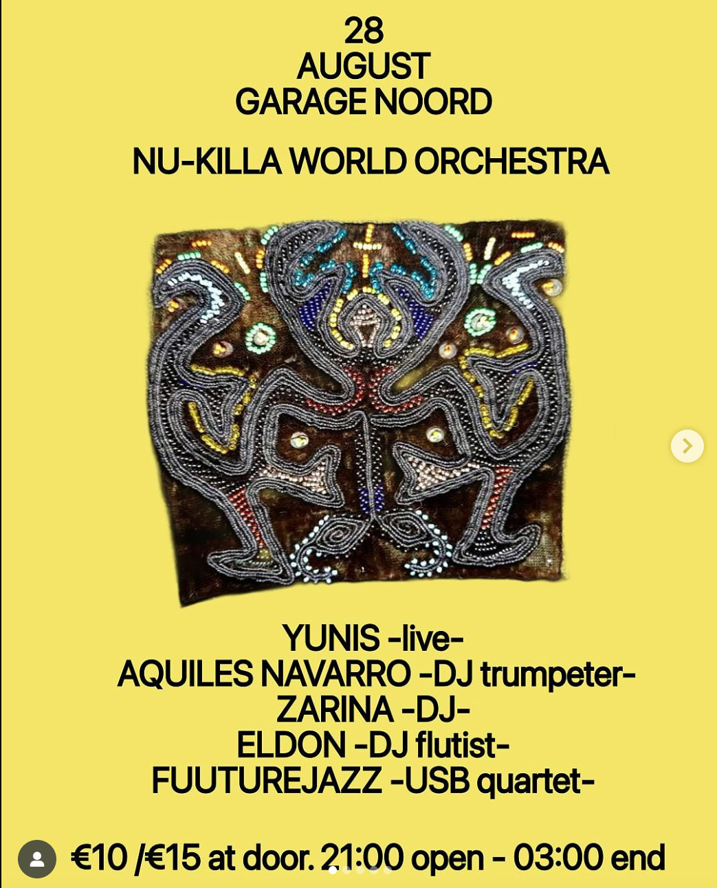 DJ Hybrid Solo performance at Garage Noord, Amsterdam. 