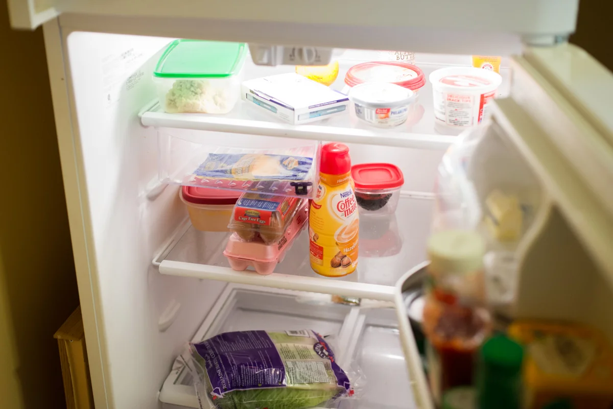 Due to her hectic schedule of activism, work and school, Haggerty spends so little time in her apartment that even between three roommates, the fridge is largely empty.