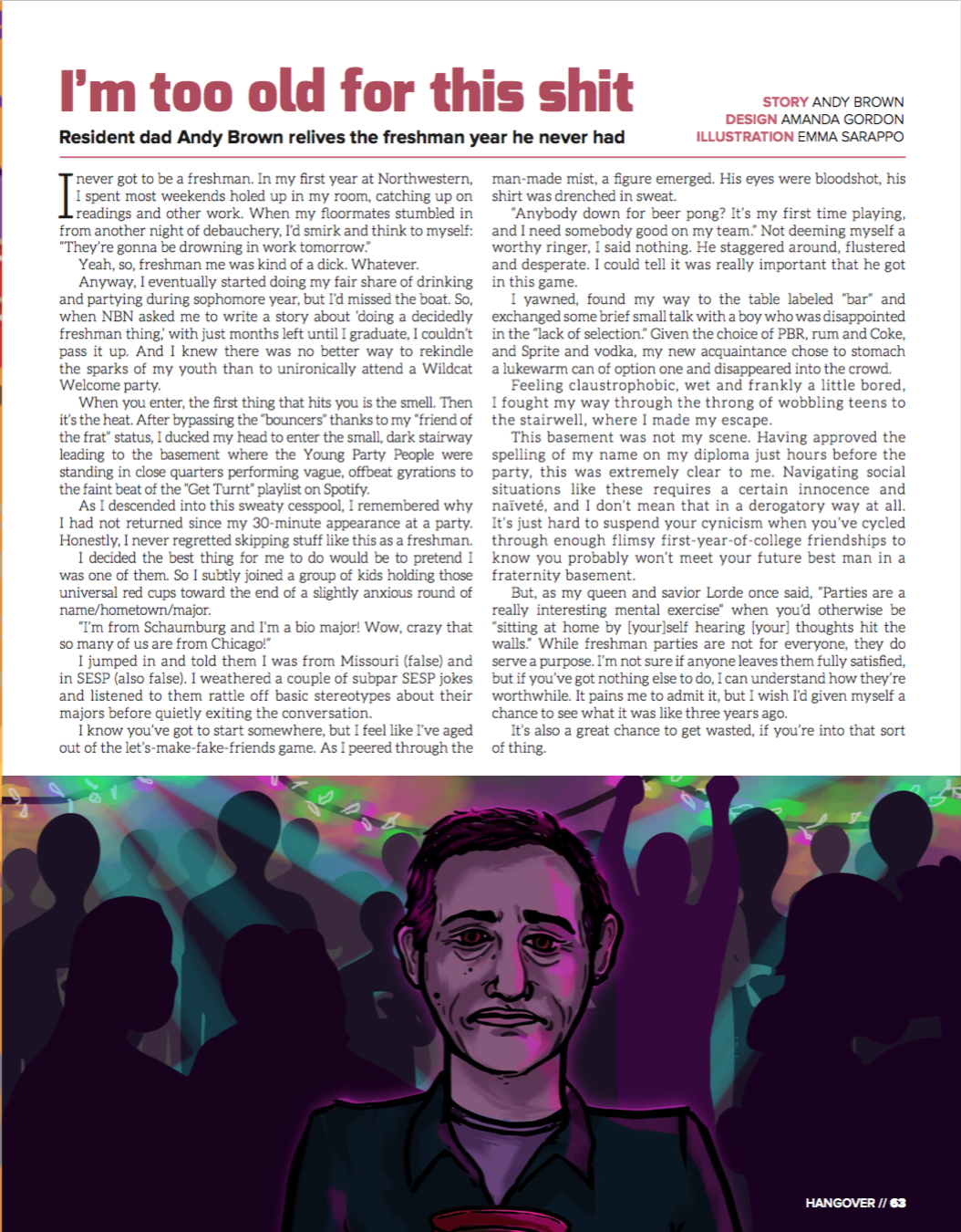 In the Fall 2017 issue of North by Northwestern magazine.