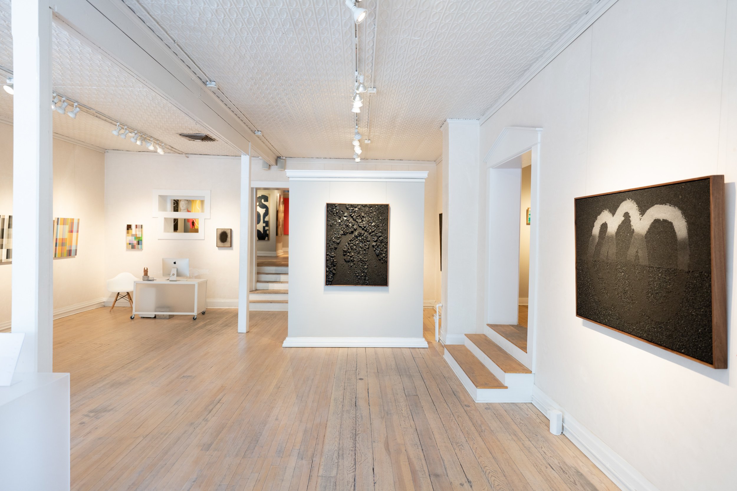  Installation view, Materiality, Nüart Gallery, Santa Fe, New Mexico, 2021 