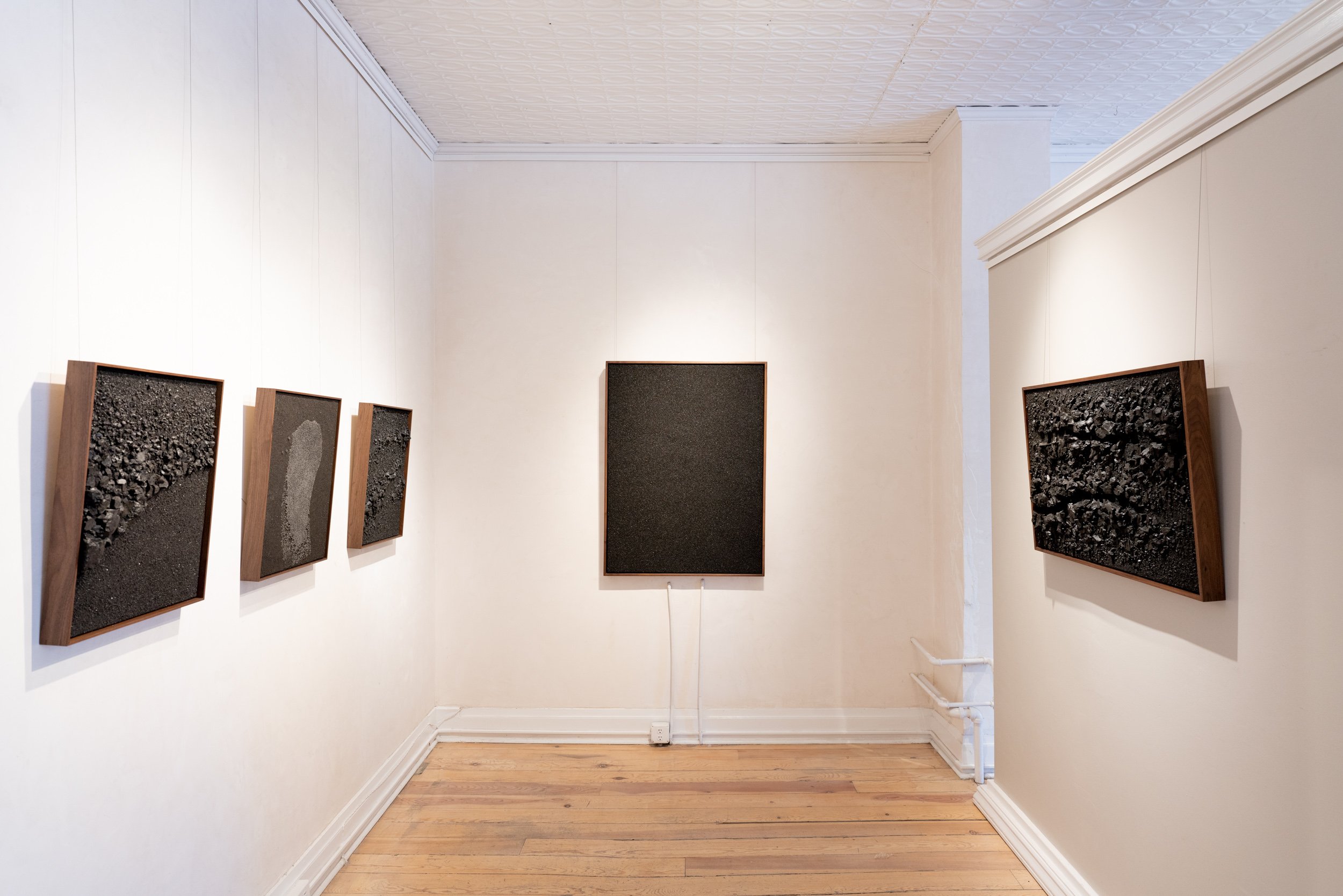  Installation view, Materiality, Nüart Gallery, Santa Fe, New Mexico, 2021 