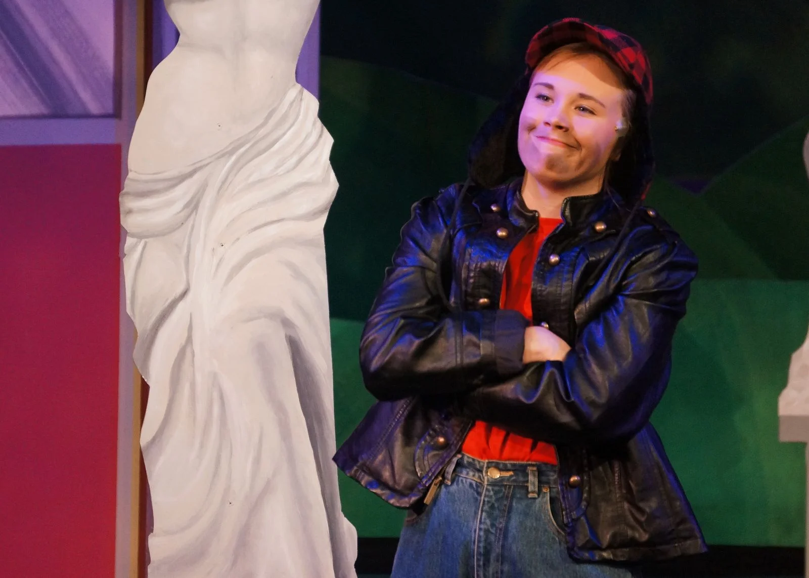 As Natalie/Ed in Ivoryton Playhouse's All Shook Up (2014). 