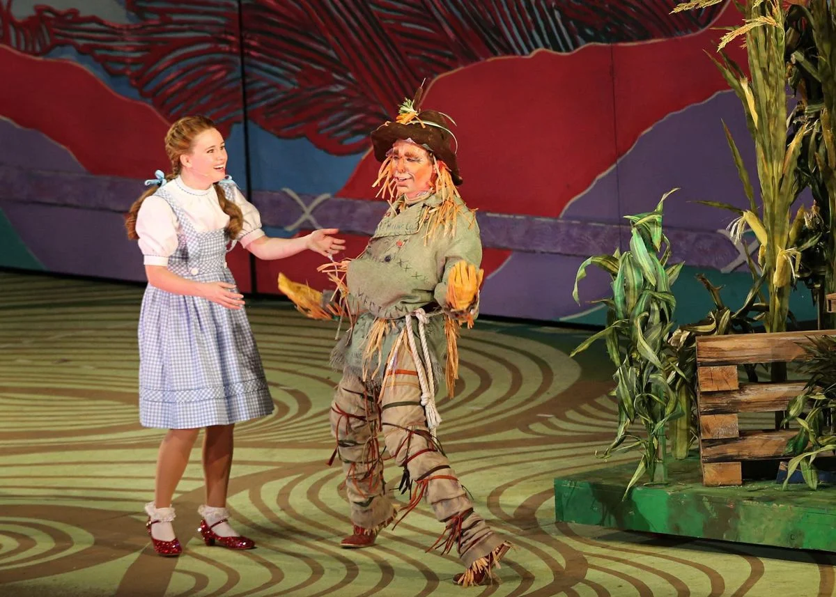 As Dorothy in The MUNY's Wizard of Oz