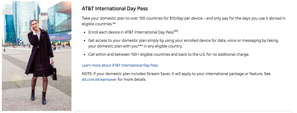 At&t's International Day Pass is a wonderful thing! $10/day to mirror the plan you have in the States. We use this on days we are doing a lot of driving so we can use the map app on our phone. 