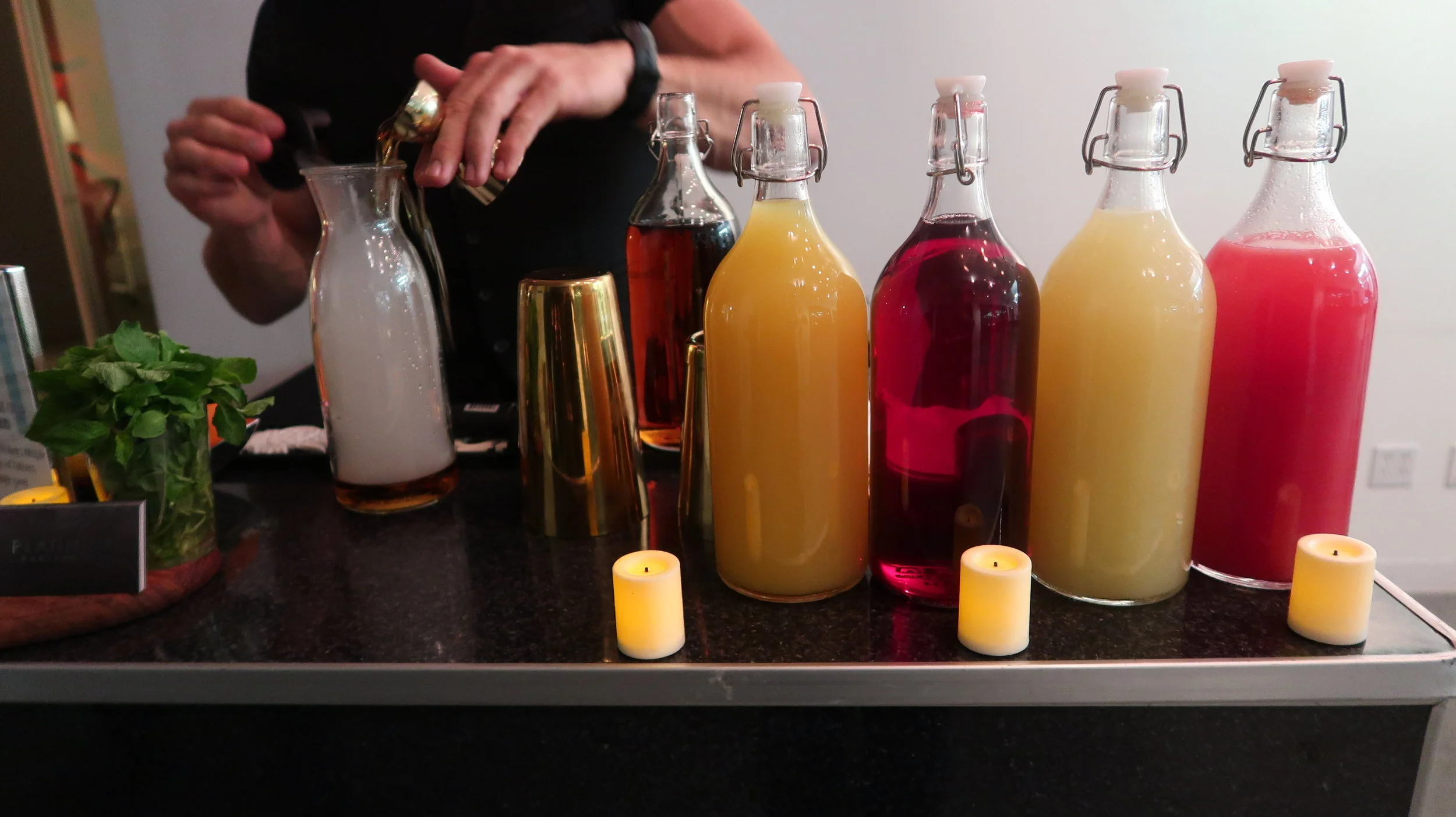 Bartending Services Los Angeles - Smoke infusing Whisky