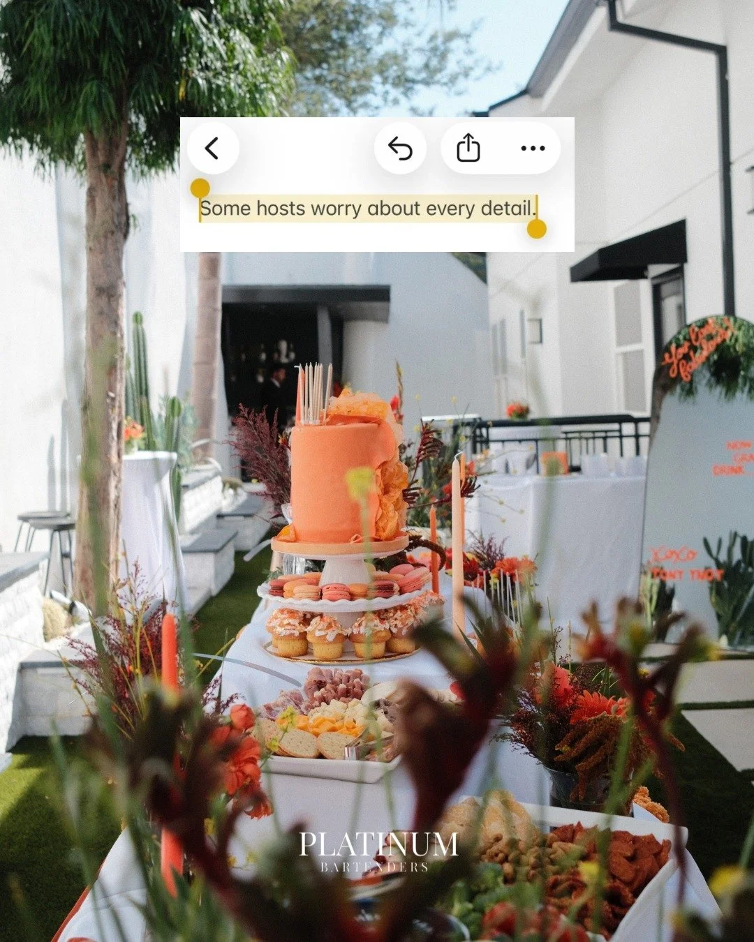 Our charismatic events team take care of your event, so you won't have to worry about a thing. 

If that sounds like what you're looking for. Enquire for a custom quote in seconds via our bio. 2026 is booking up! ❤️&zwj;🔥

#luxuryevents #LA #bartend