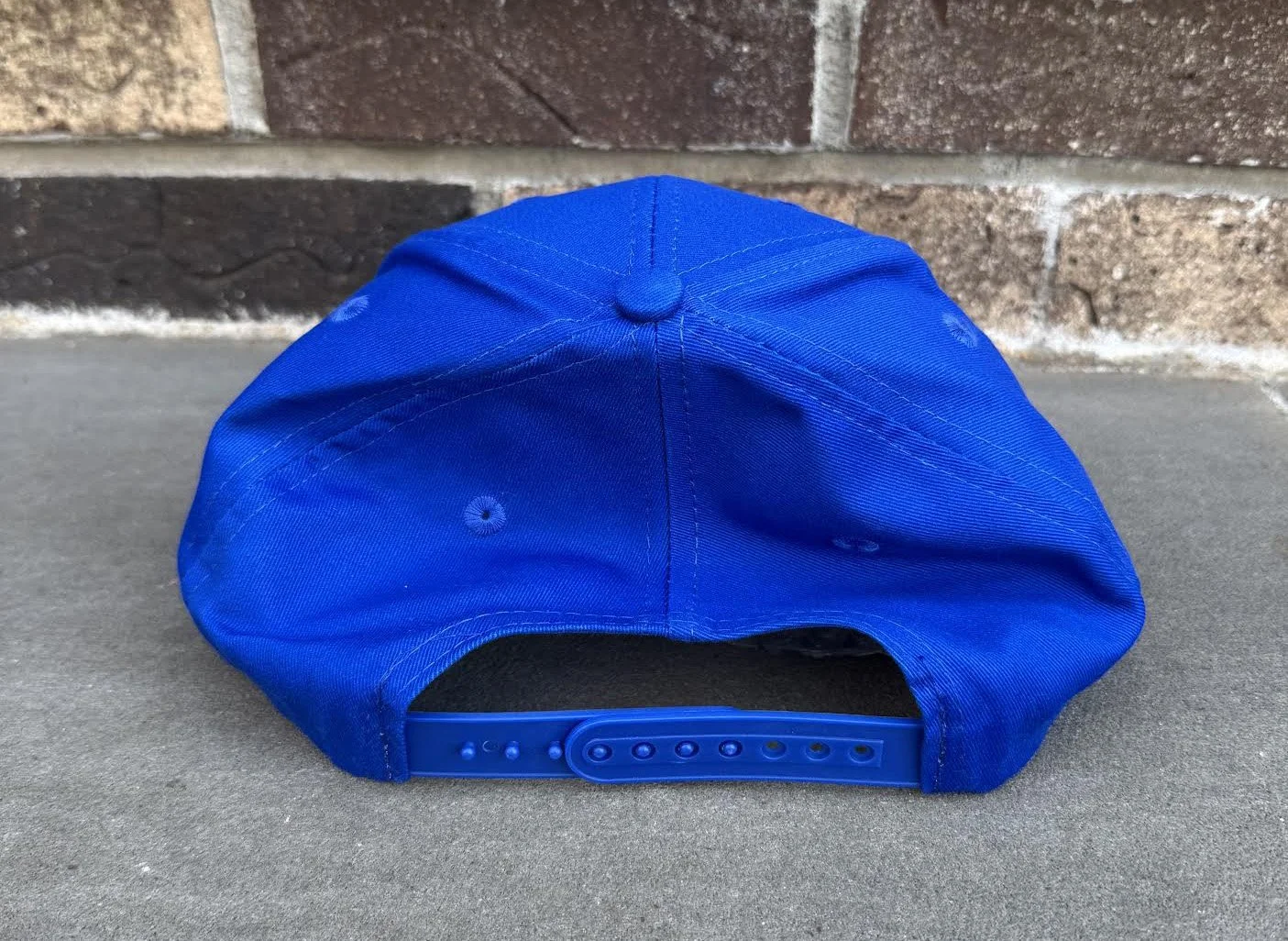back of Logo 7 Knicks Blue Hat.jpg