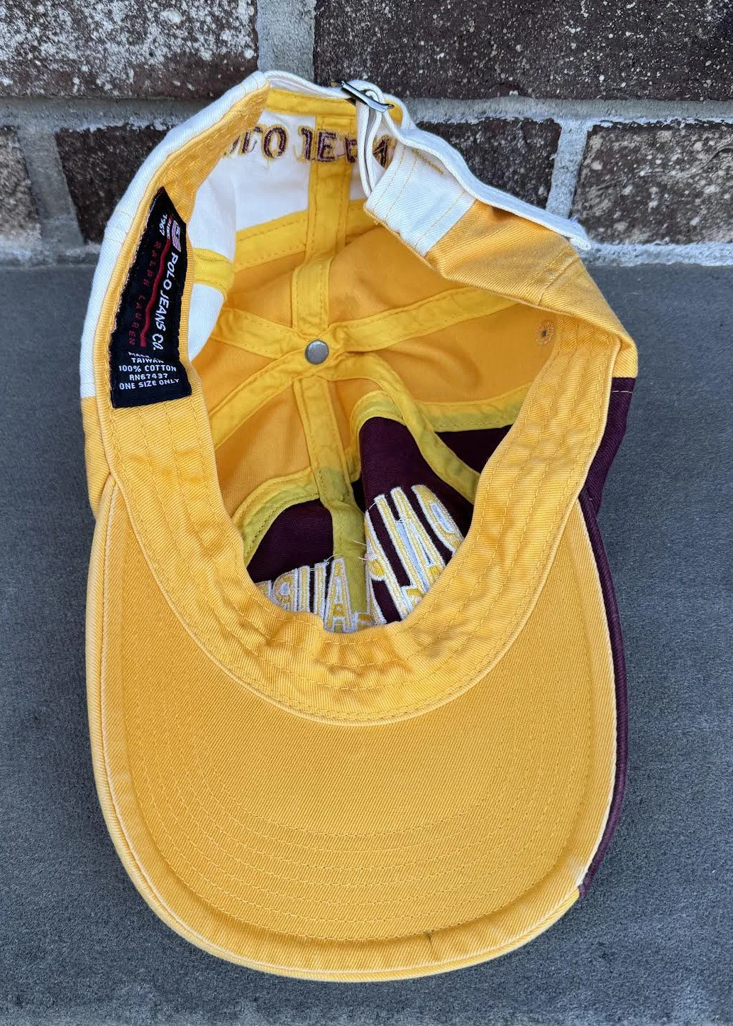 inside of Polo Jeans co hat.jpg