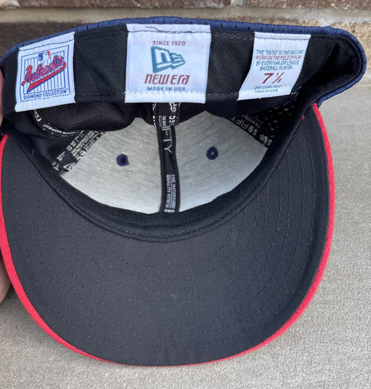 inside of Braves fitted hat.jpg