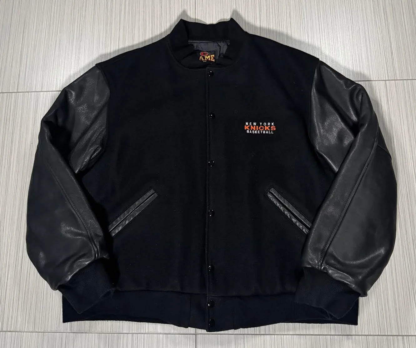 front of Knicks The Game jackt.jpg