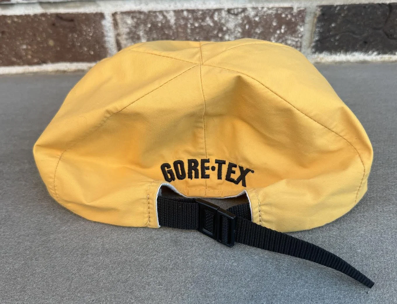 back of North face Gore-Tex Yellow hat.jpg