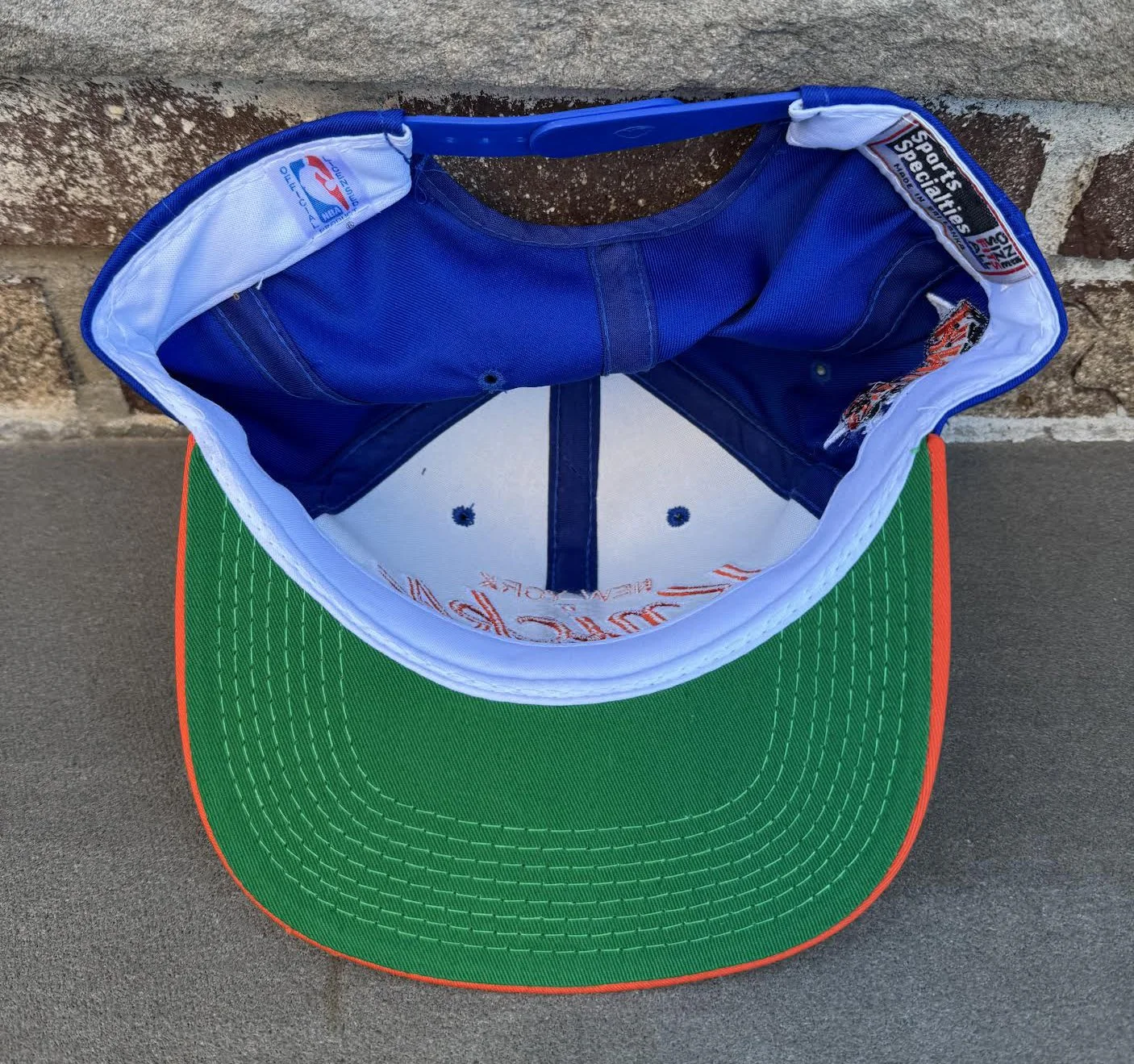 inside of Knicks hat.jpg