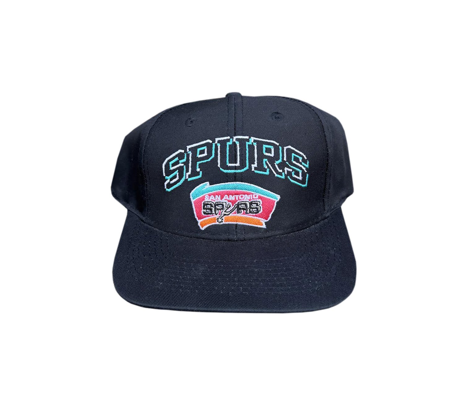 Vtg Spurs Logo Athletic Snapback .jpg