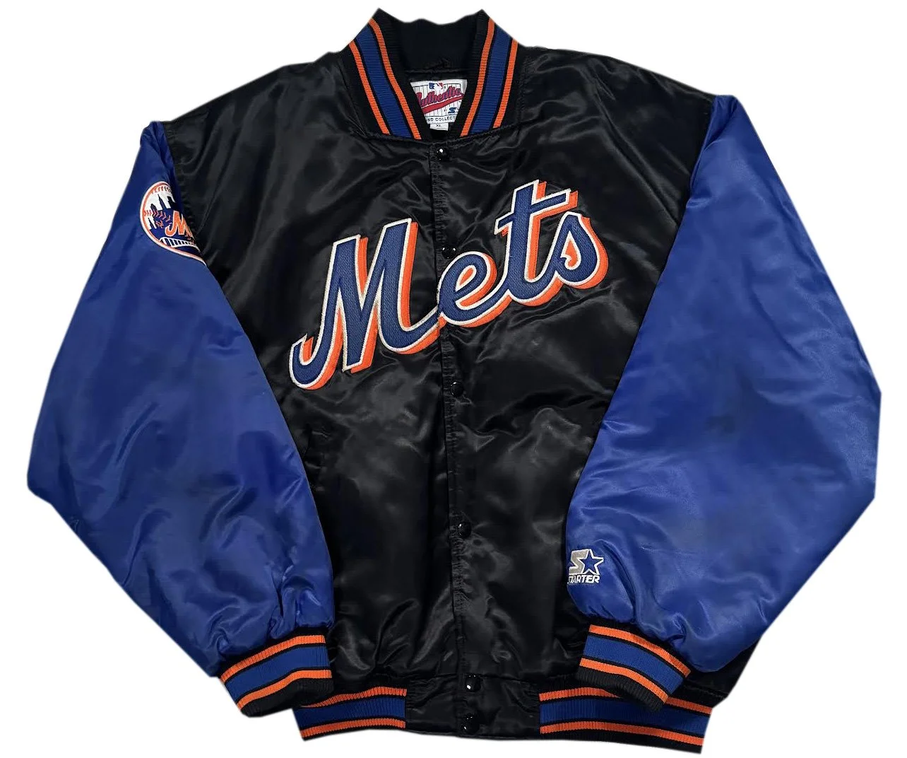 Vintage Starter New York Mets Dugout Black Jacket.jpg