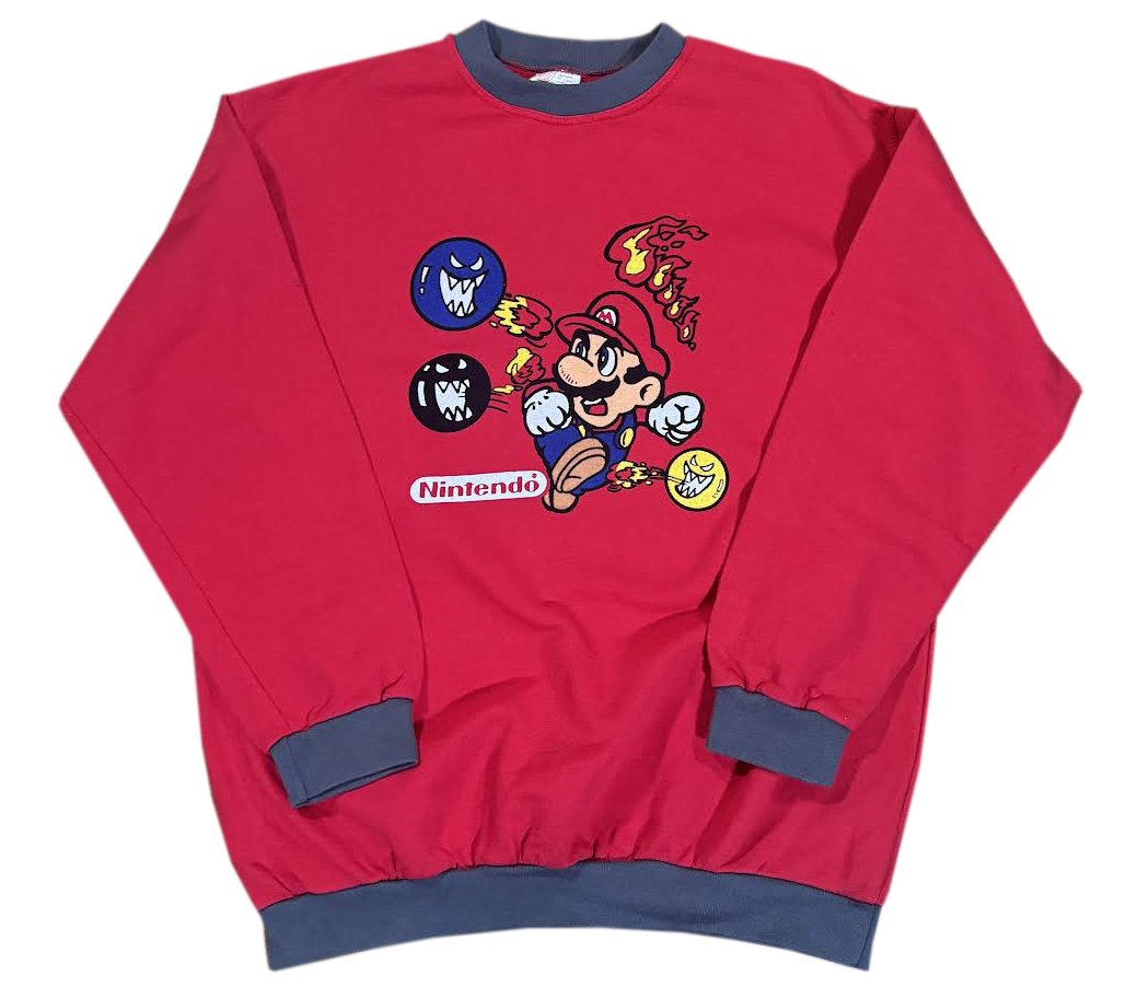 Vintage Nintendo Super Mario Sweatshirt .jpg