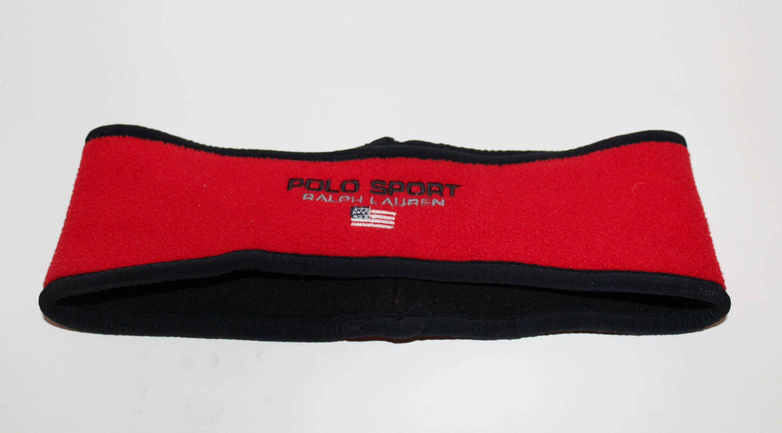 Vintage Polo Sport Ralph Lauren Red Headband — Roots