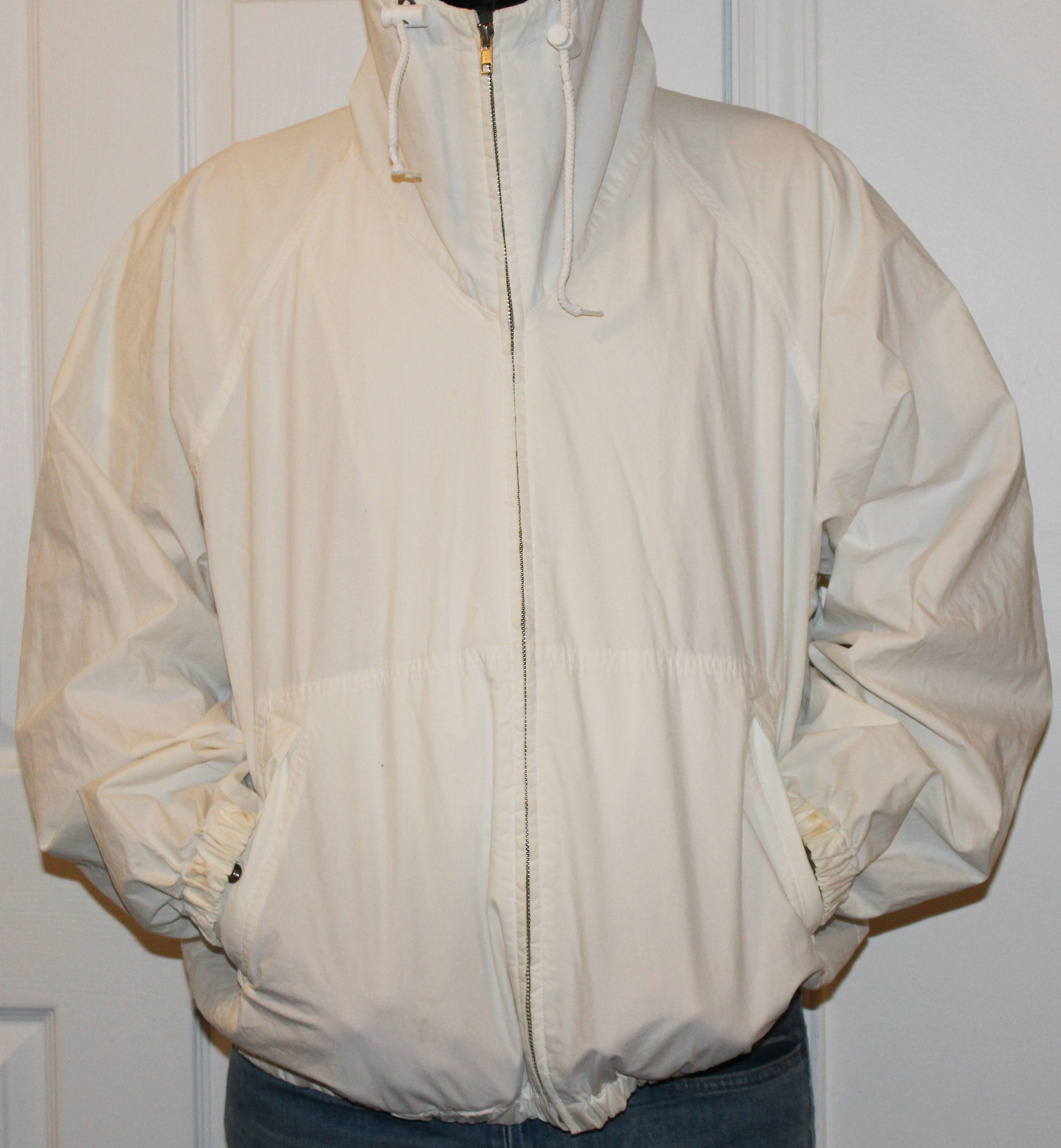 Vintage Polo Sport Ralph Lauren USA White Jacket (Size XL) — RootsBK