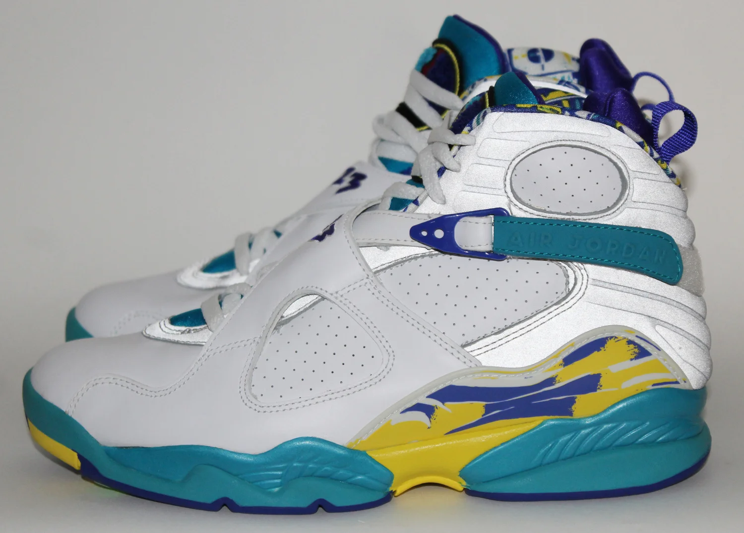 WMNS Air Jordan 8 Retro Aqua (Size 12W 10.5M) DS 2007 — RootsBK