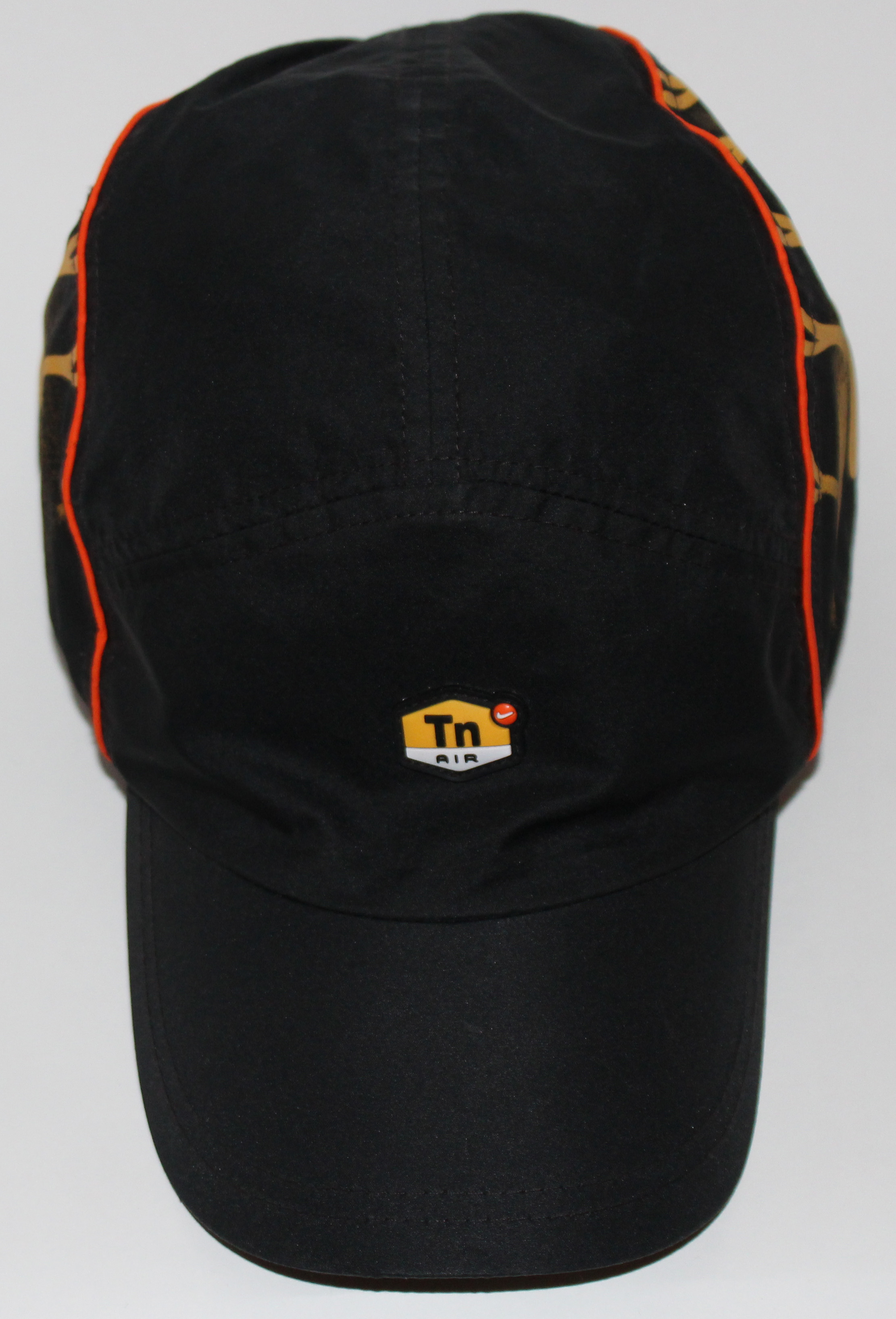 orange and black nike hat