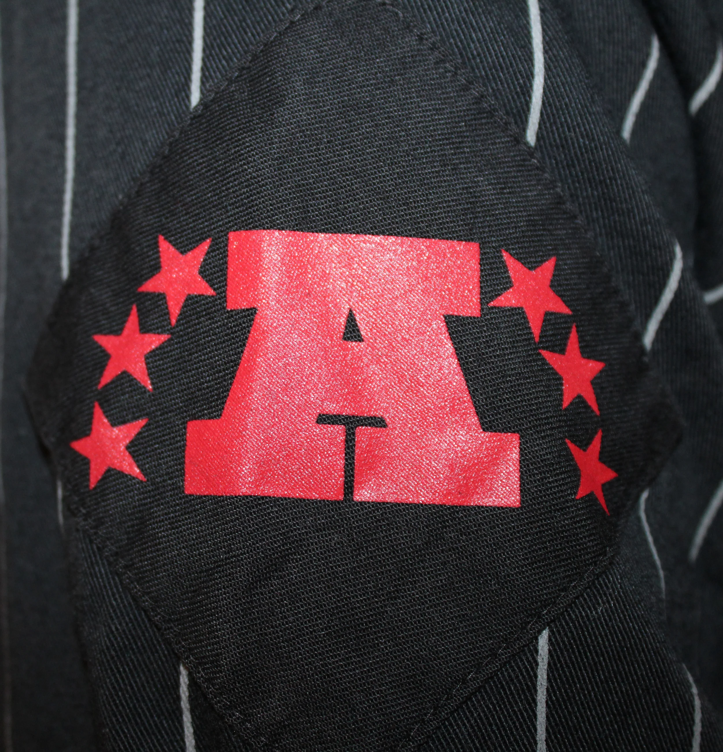 Vintage Starter Los Angeles Raiders Pinstripe Jersey (Size L) — Roots