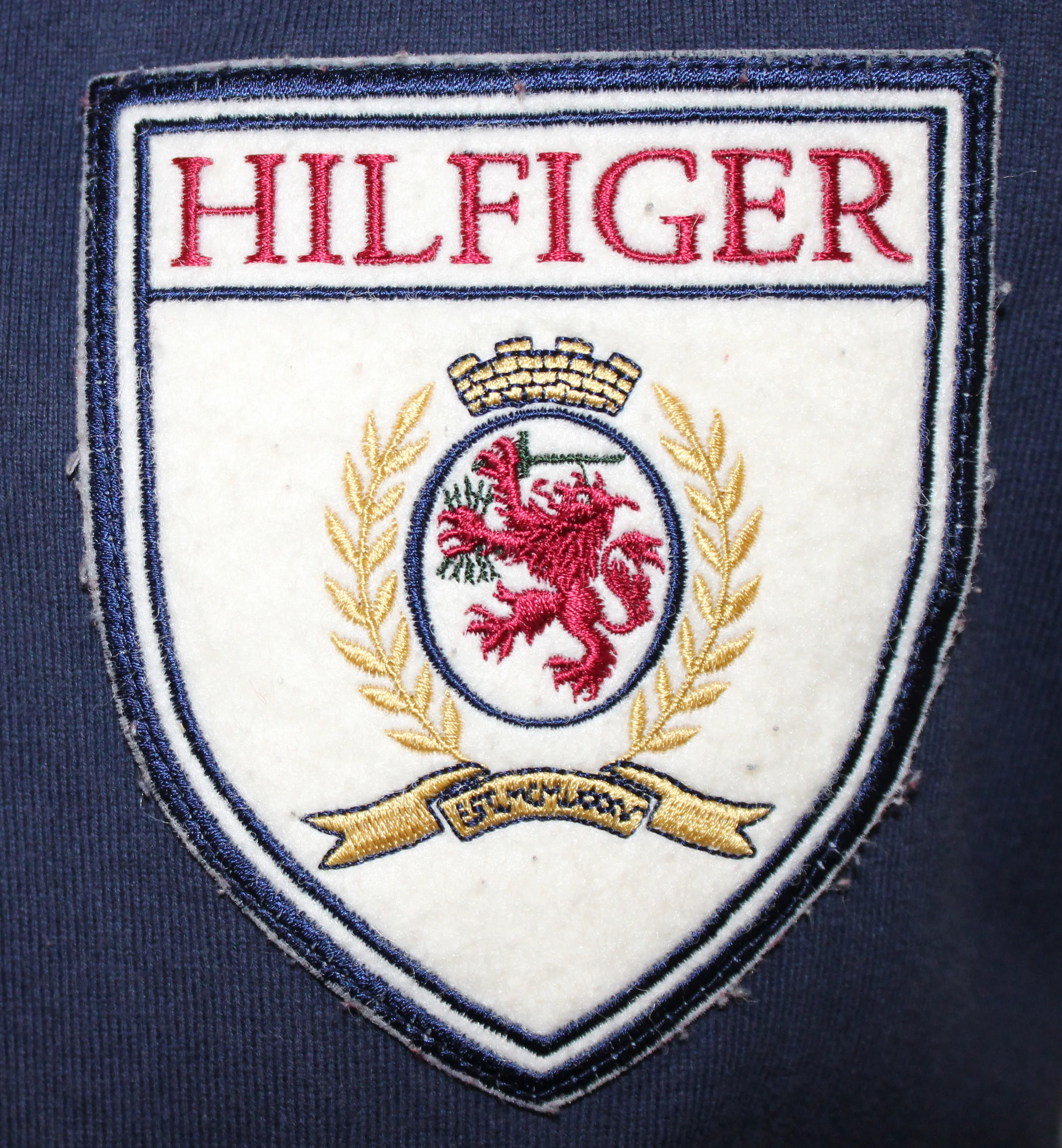 Vintage 90s Tommy Hilfiger Division 088 Athletics long sleeve rugby