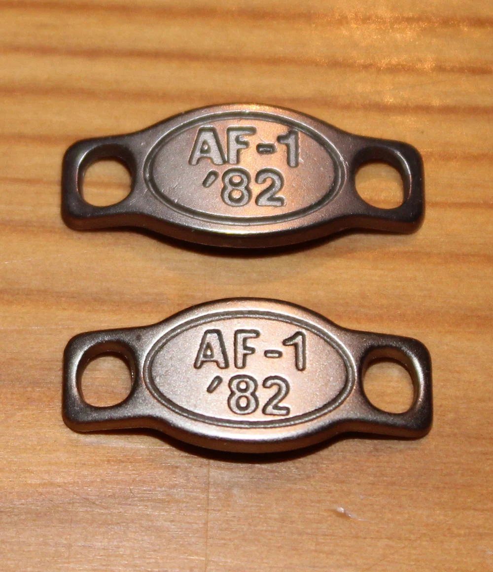 Af1 Lace Locks Af1 Gold Tag Lace Tags Lace Lock Air Force Nike Air