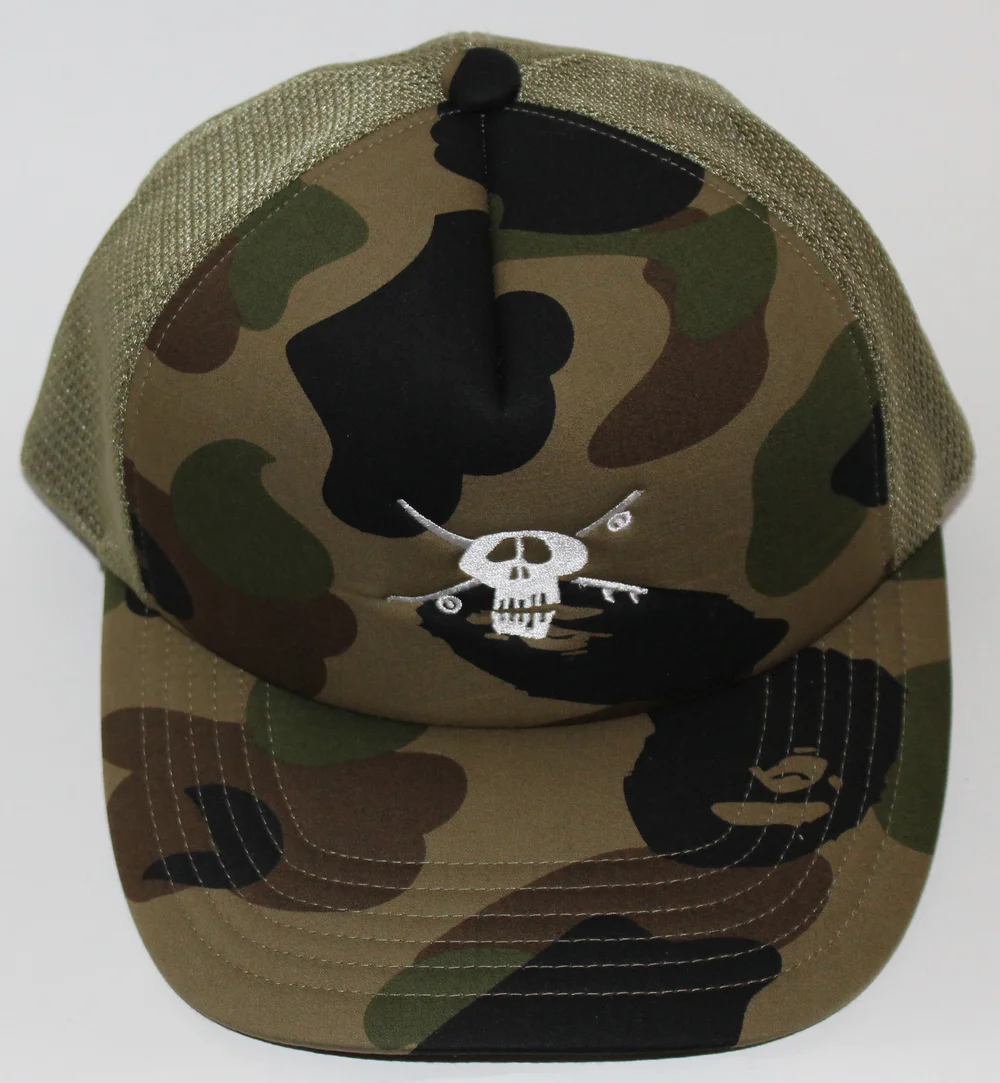 Stussy X Bape Camo Trucker Hat NWT — RootsBK
