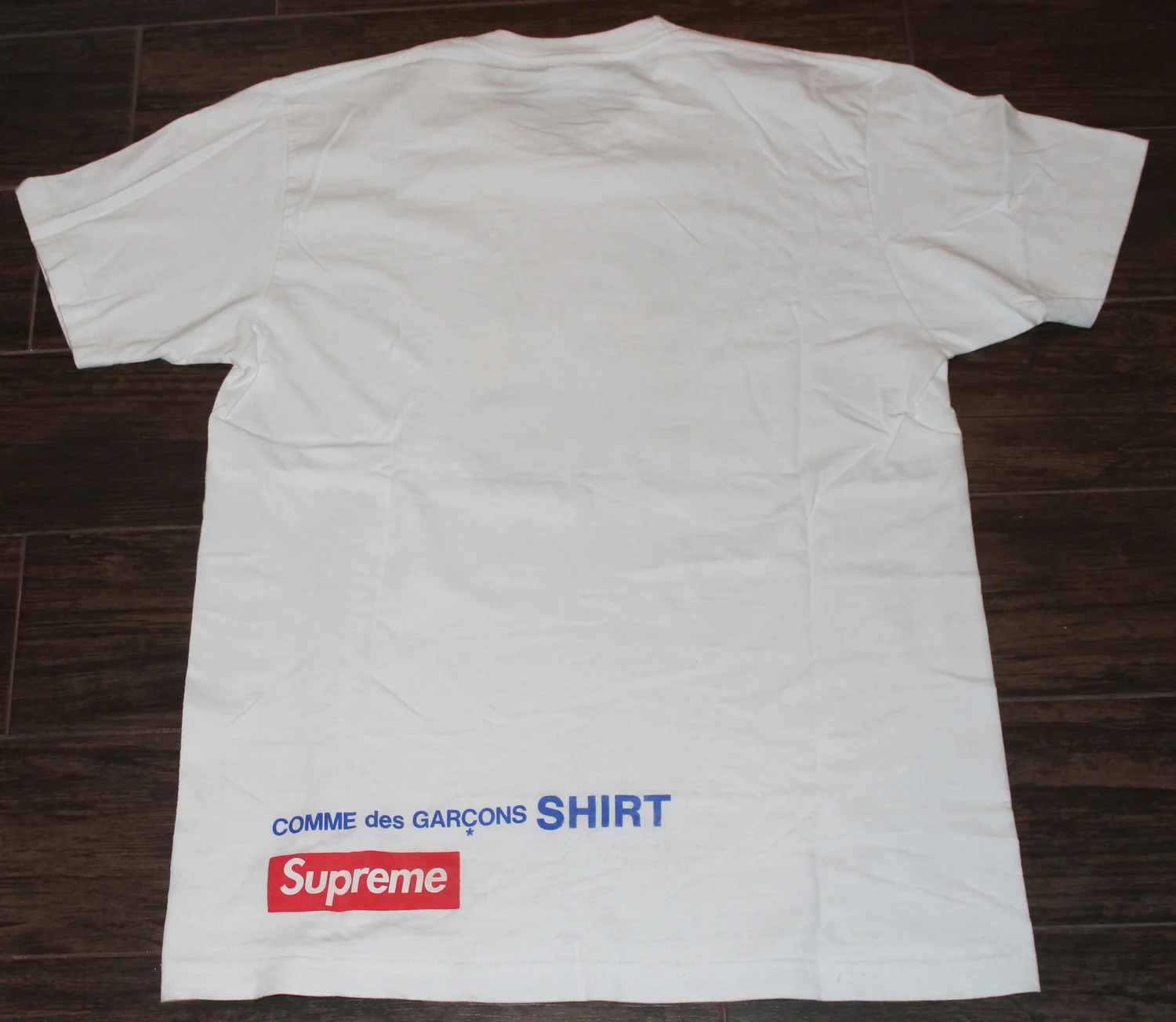 Supreme X Comme des Garcons Shirt Harold Hunter T Shirt S/S 14 