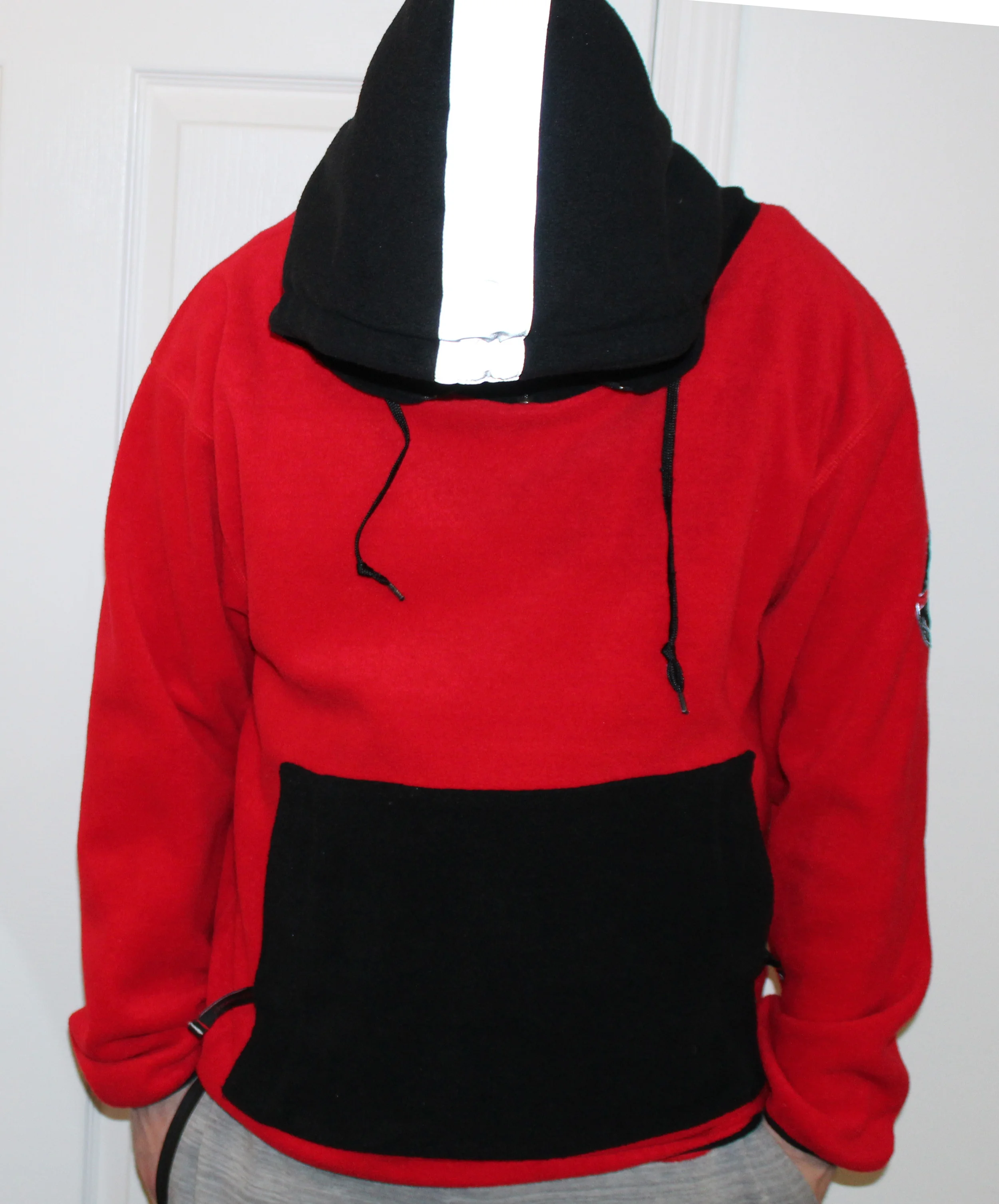 Vintage 90s Nautica Competition red/black 3m fleece
