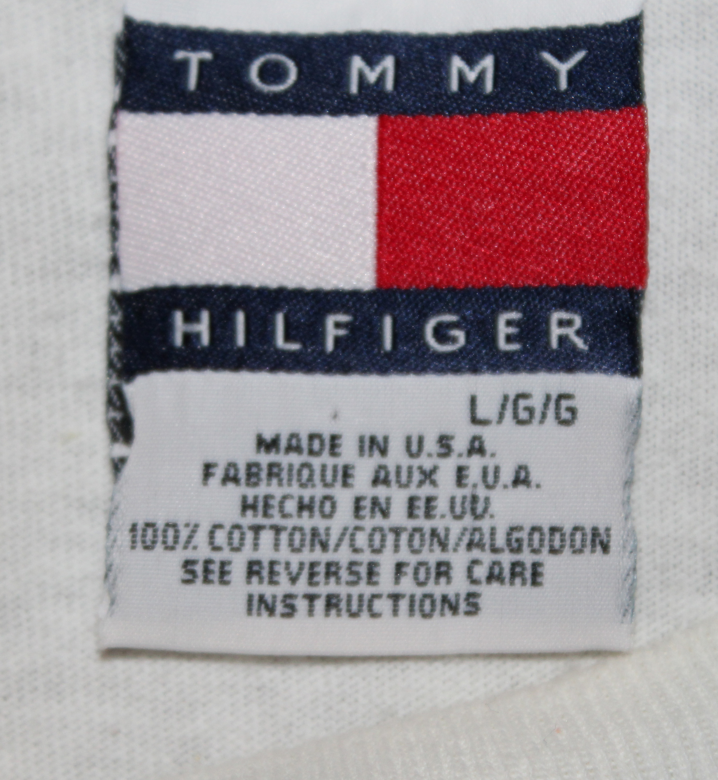 Vintage Tommy Hilfiger Sailing Gear L/S T Shirt (Size L) — Roots