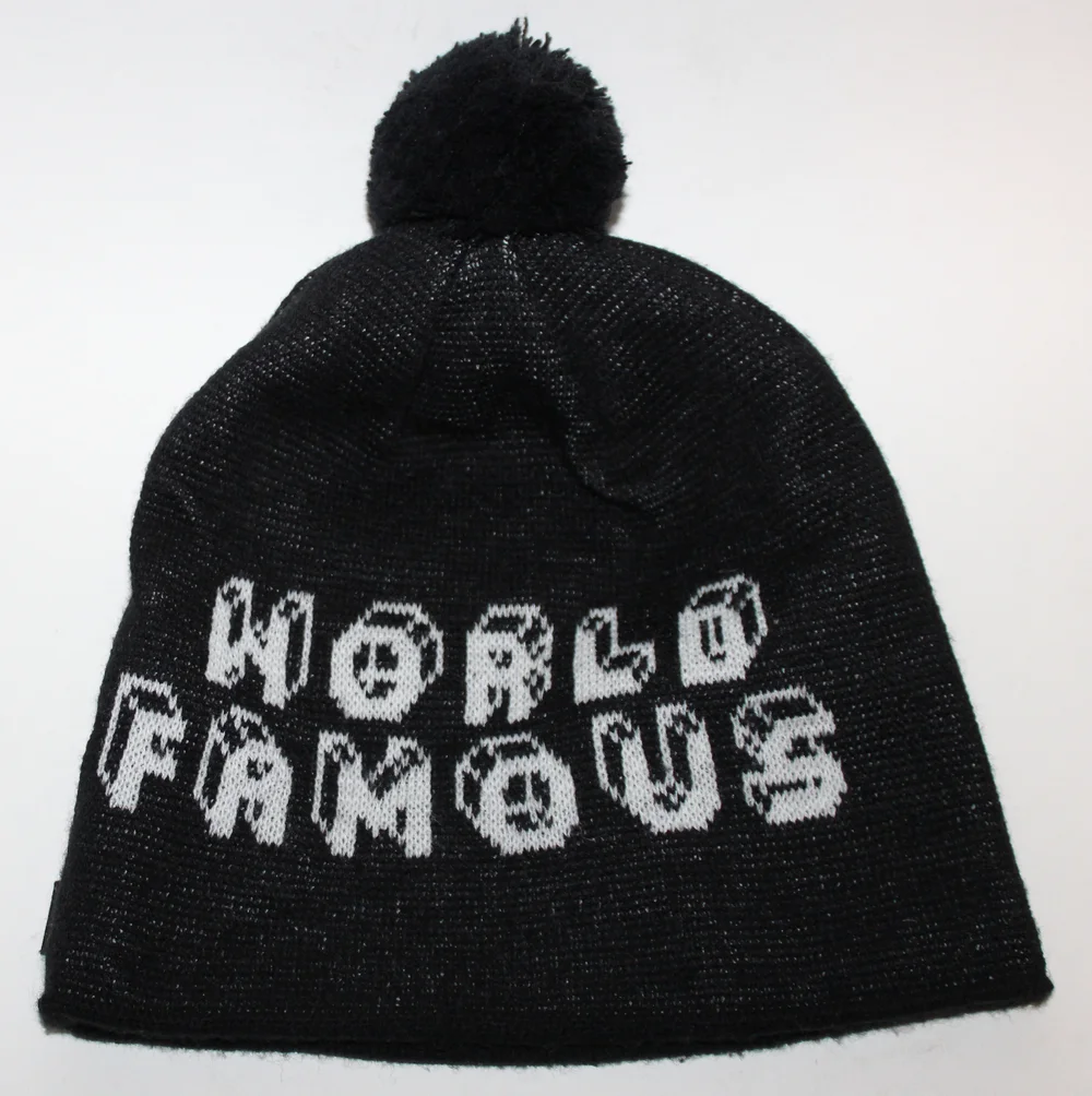 Supreme Black World Famous Beanie — RootsBK display picture 1