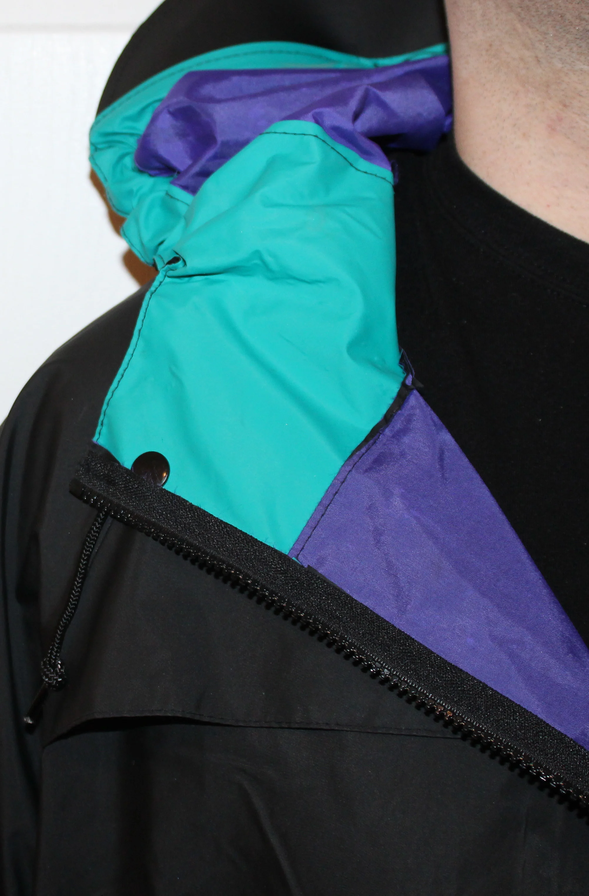 Vintage Columbia Sportswear Aqua Rain Coat (Size XL)