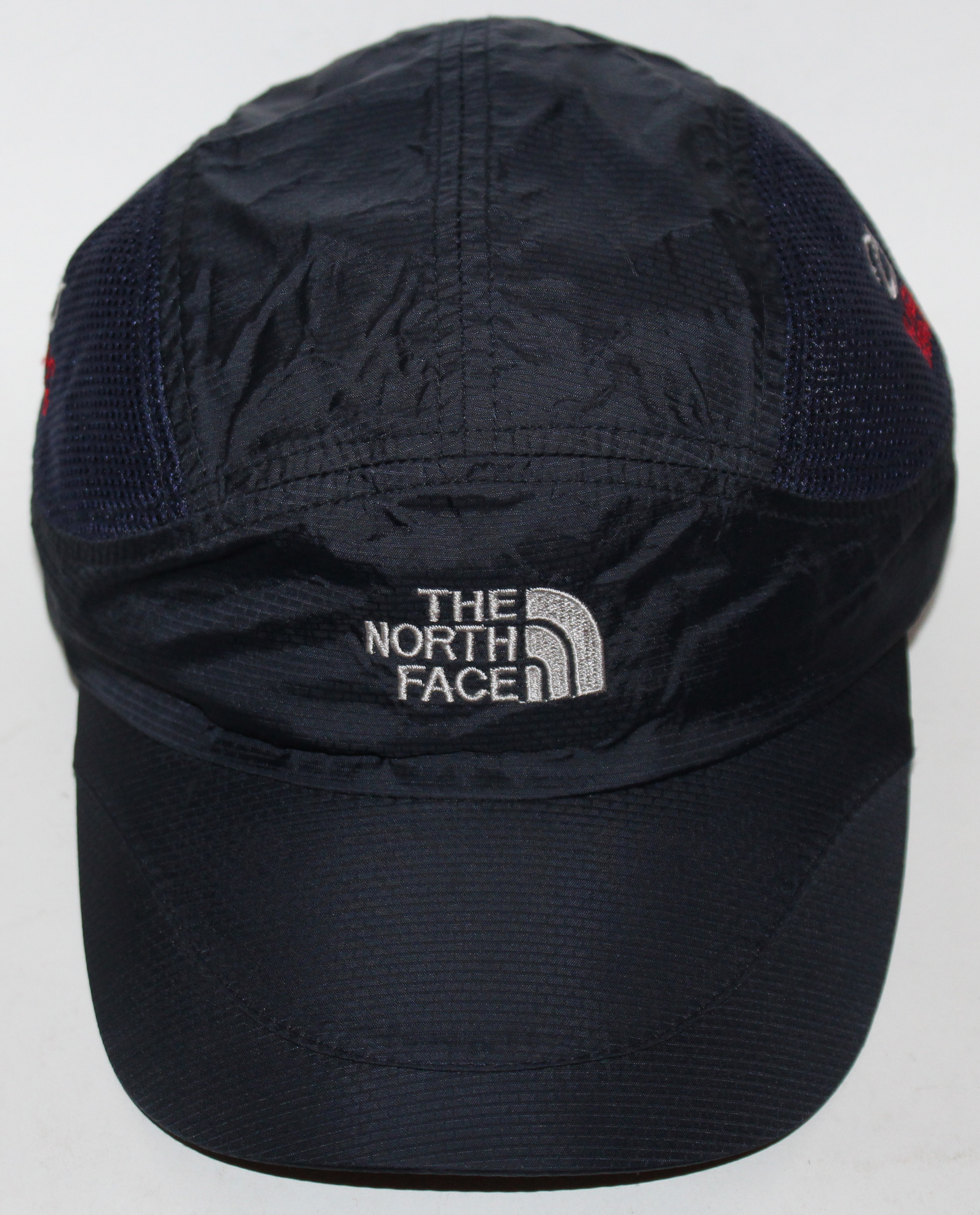 The North Face Flight Series Navy 5 Panel Mesh Hat — Roots