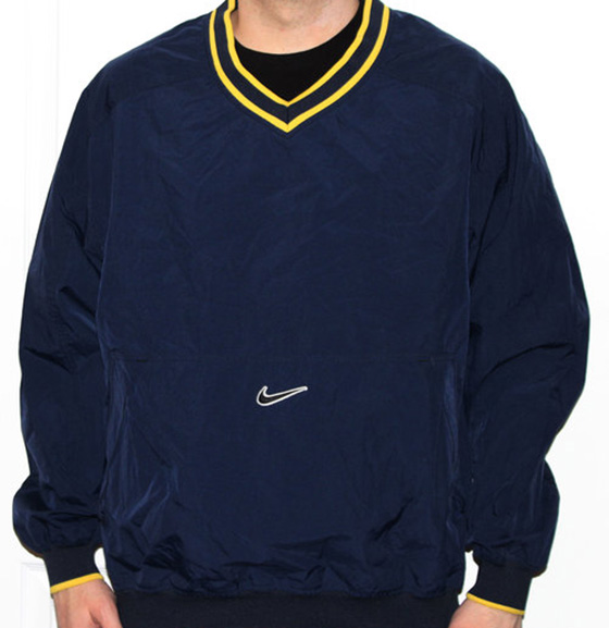 vintage nike sweater yellow
