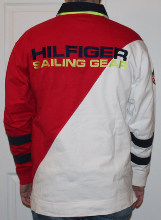 Vintage 90s Tommy Hilfiger Sailing gear rugby