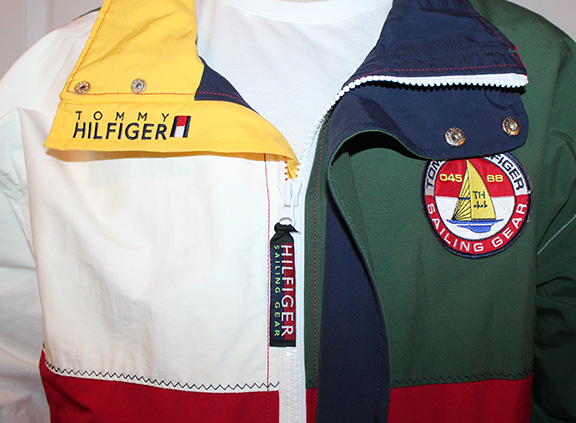 vintage tommy hilfiger color block jacket