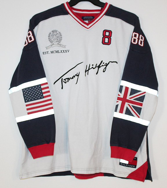 tommy hilfiger hockey sweatshirt