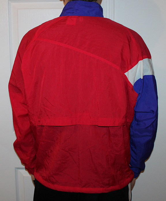 Vintage Nike Red / Blue / White Windbreaker (Size M) — Roots