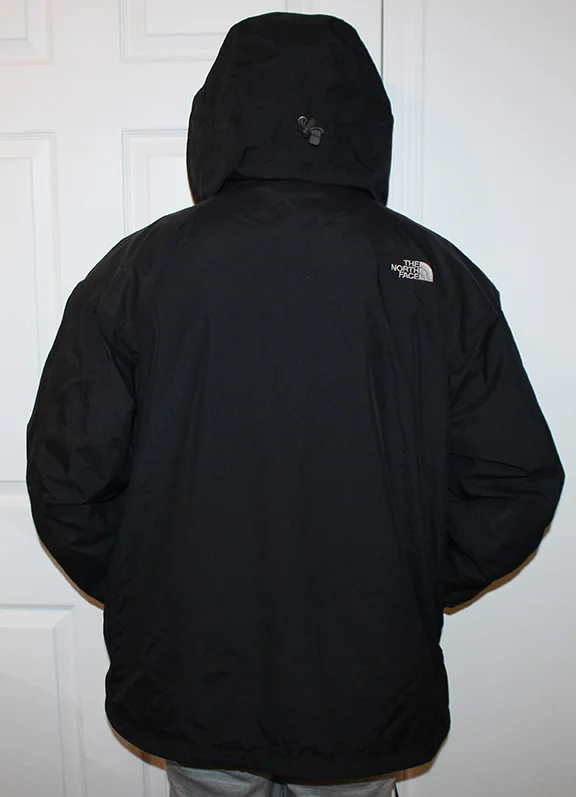 The North Face Gore-tex black nylon shell