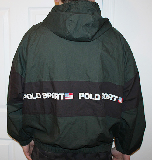 polo sport windbreaker vintage
