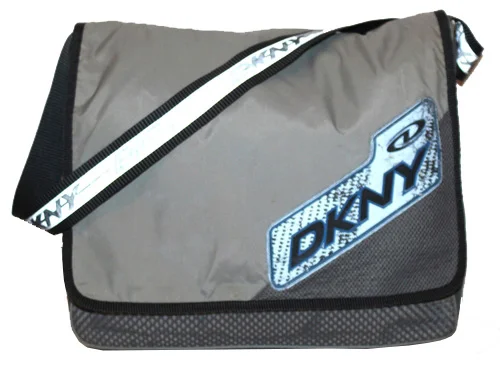 Vintage DKNY Active Silver / 3M Messenger Bag — RootsBK