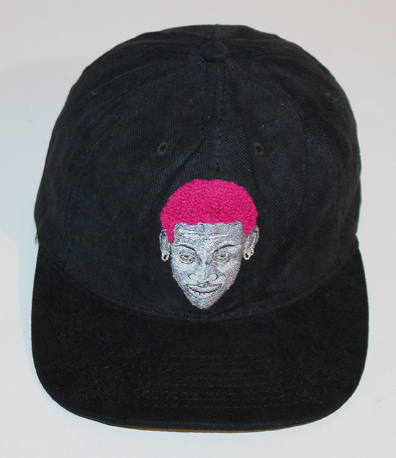 Vintage Nike Dennis Rodman Pink Hair Hat — Roots