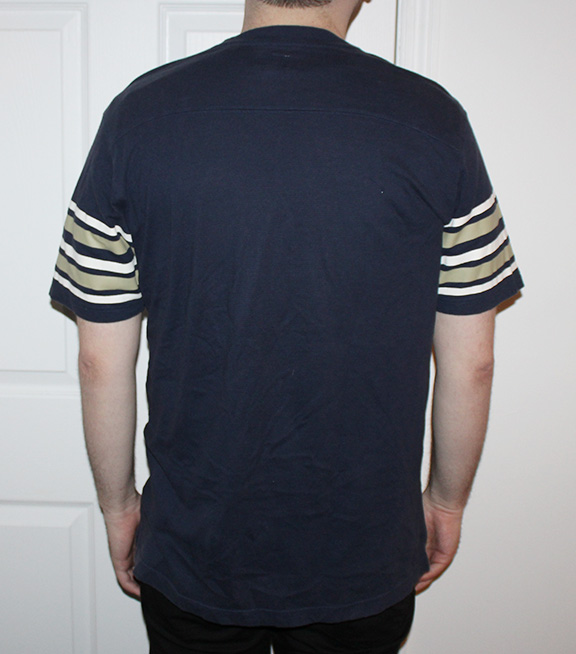Supreme Jersey Shirt Navy Sz S (#8682)