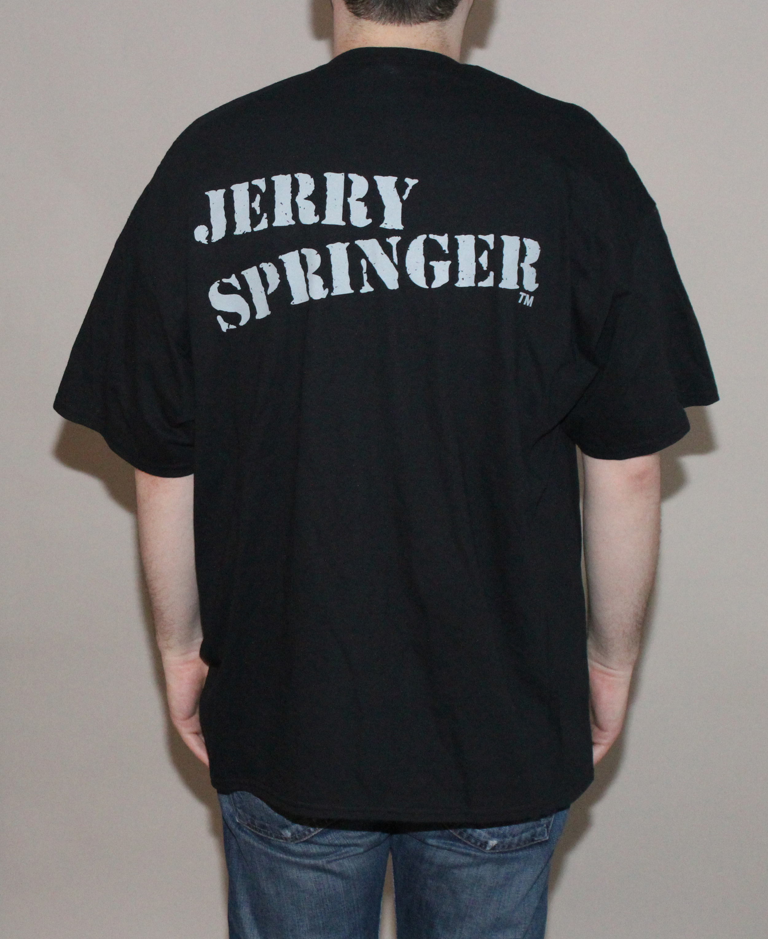 Jerry Springer Official T Shirt (Size XXL) — Roots
