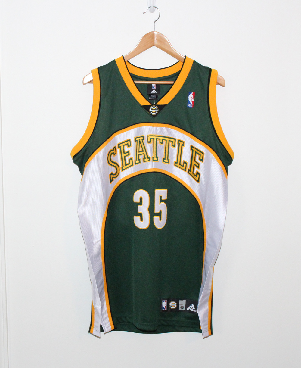 2008 Kevin Durant Seattle Super Sonics Adidas NBA Jersey Size Large – Rare  VNTG
