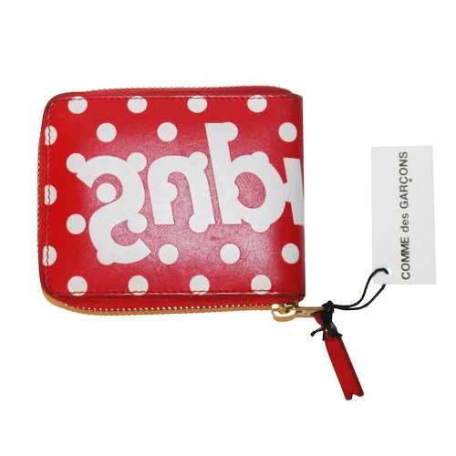 Supreme X Comme Des Garcons Red Wallet
