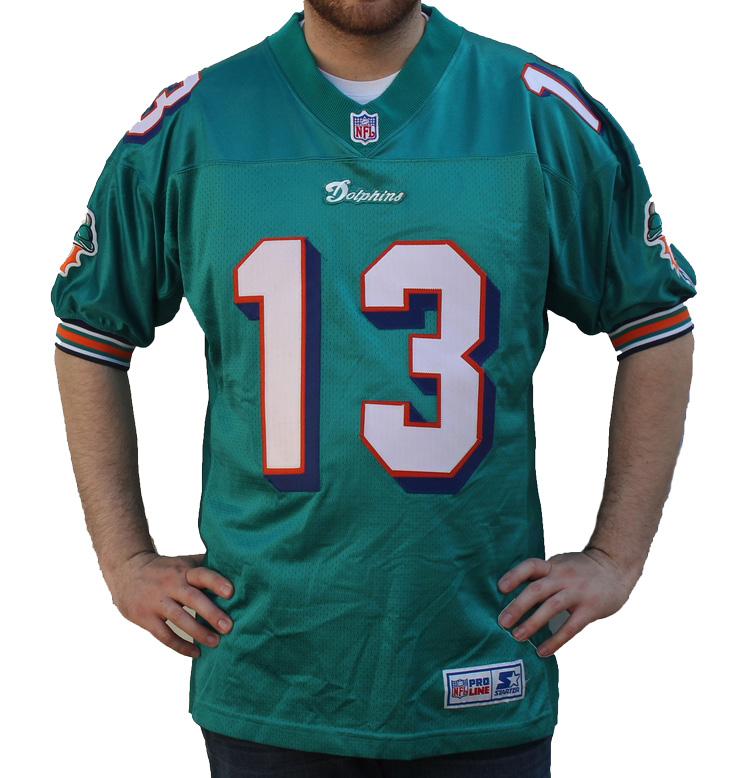 Vintage Wilson Miami Dolphins Away Dan Marino Authentic Jersey (Size 44)  NWT — Roots